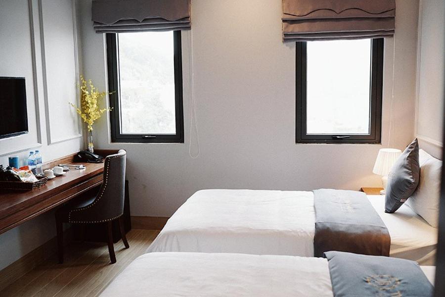 The Confetti Hotel Ha Long Bagian luar foto